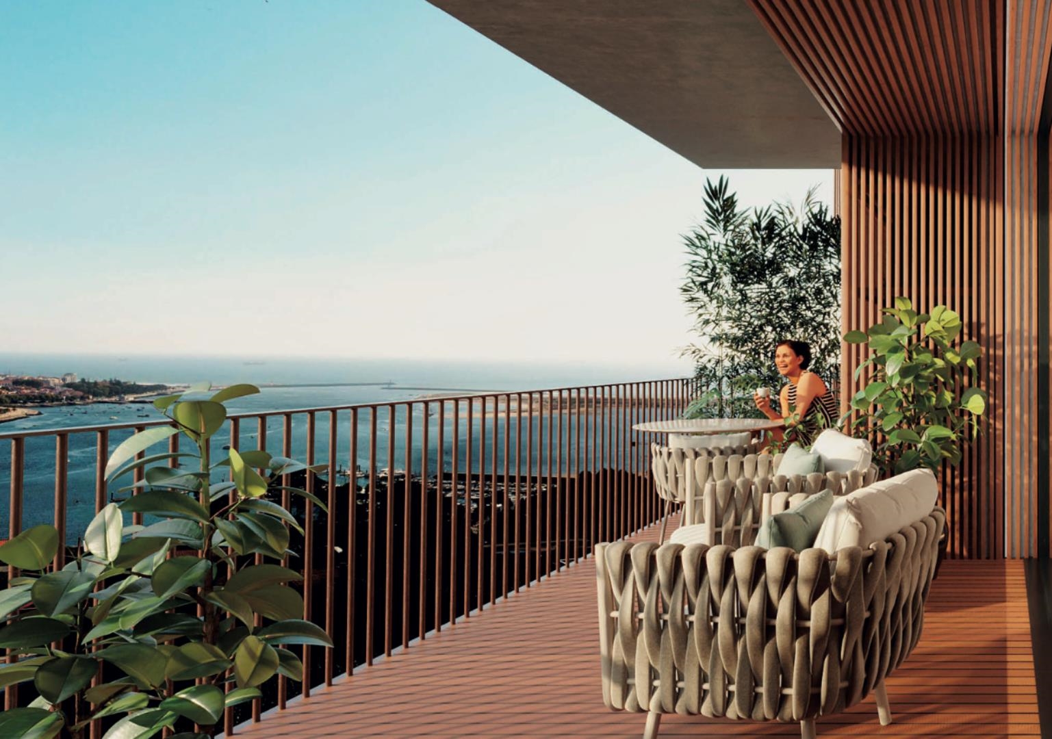 Apartamento T4 - Jardins de Arrábida (V.N.Gaia)